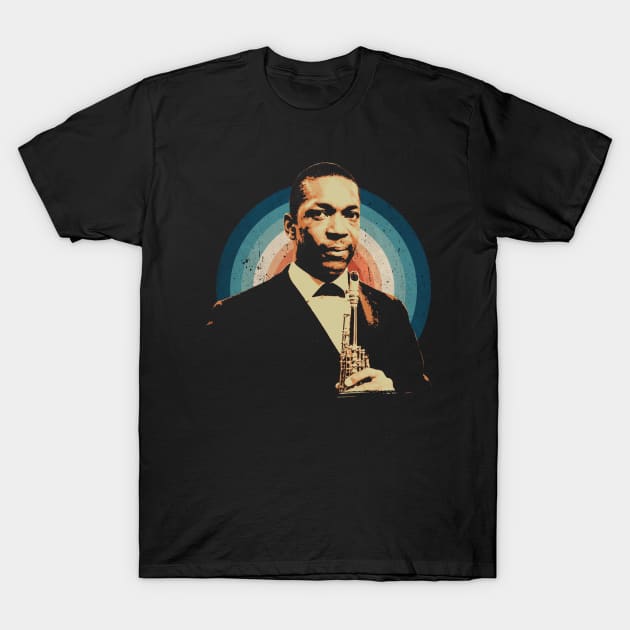 Classic Coltrane Funny Men Gift Jazz T-Shirt by WillyPierrot